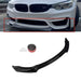 DURAFORCE Gloss Black Front Bumper Lip Splitter For BMW F80 M3 F82 F83 M4 2015-2019