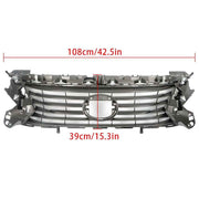 DURAFORCE For 2016 2017 2018 Lexus ES350 ES300h Mesh Trim Grill Front Bumper Upper Grille