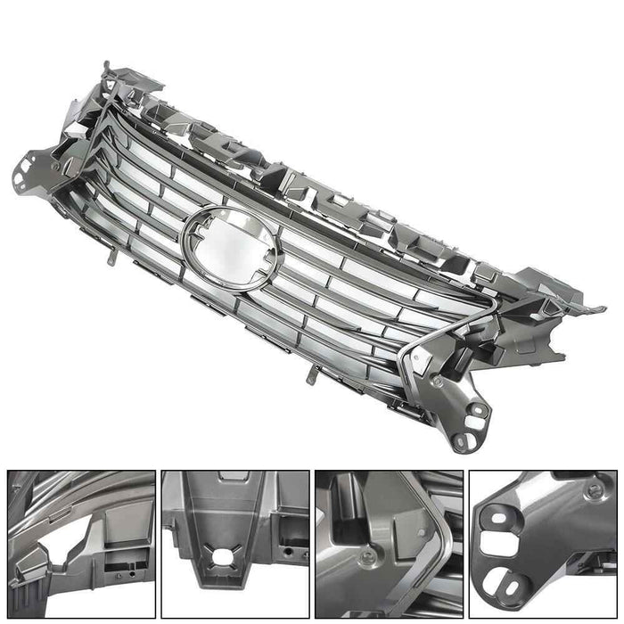 DURAFORCE For 2016 2017 2018 Lexus ES350 ES300h Mesh Trim Grill Front Bumper Upper Grille