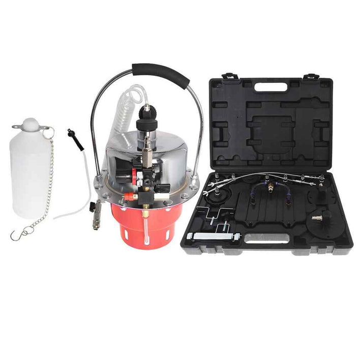 DURAFORCE Portable Pneumatic Air Pressure Brake Kit & Clutch Bleeder Valve System Kit