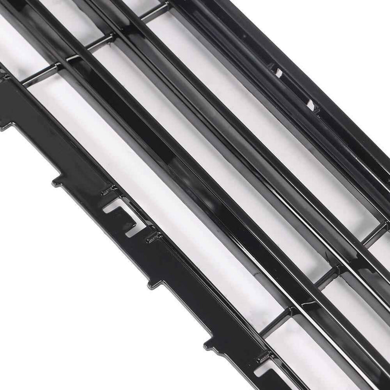 DURAFORCE Mesh Style ABS Plastic For 2013-2016 Ford Fusion Front Bumper Upper+Lower Grille