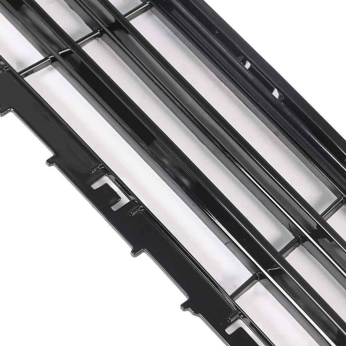 DURAFORCE Mesh Style ABS Plastic For 2013-2016 Ford Fusion Front Bumper Upper+Lower Grille