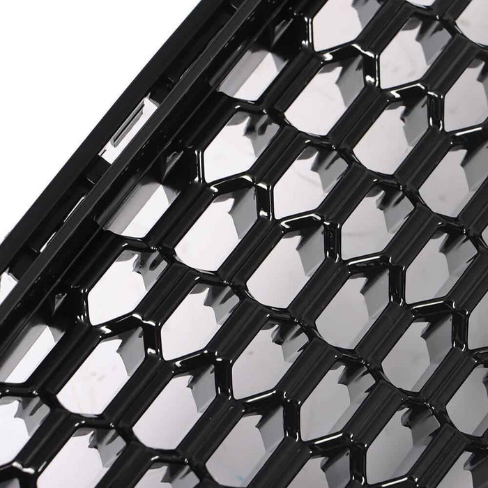 DURAFORCE Mesh Style ABS Plastic For 2013-2016 Ford Fusion Front Bumper Upper+Lower Grille