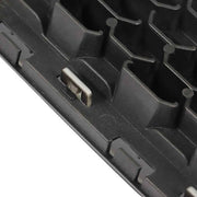 DURAFORCE Mesh Style ABS Plastic For 2013-2016 Ford Fusion Front Bumper Upper+Lower Grille