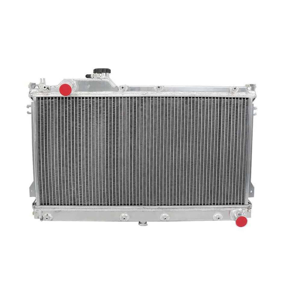 90 Miata Radiator For 1989-1997 Mazda Miata MX-5 Full Aluminum 2 Row Core Racing Radiator ...