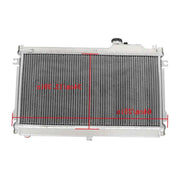 DURAFORCE For 1989-1997 Mazda Miata MX-5 Full Aluminum 2 Row Core Racing Radiator Bolt On