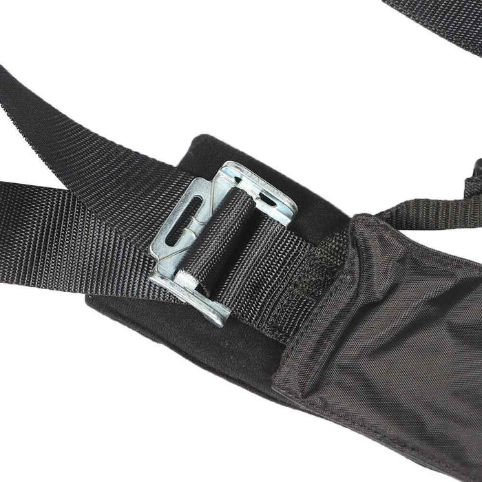 DURAFORCE Black Seat Belt Harness Pair Of 4 Point 2" Padded For 2013 Polaris RZR S 800 EFI