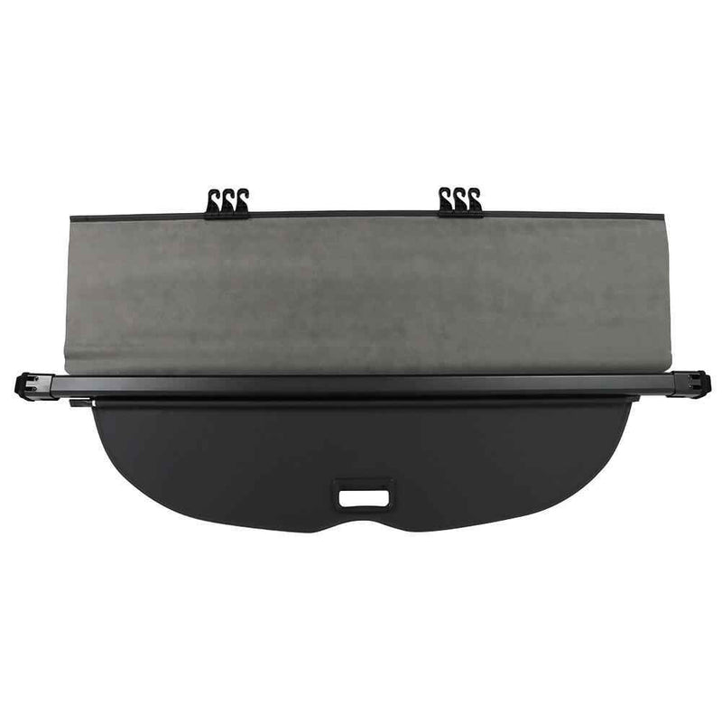 DURAFORCE Rear Trunk Cargo Cover Shade Area For 2015-2018 Nissan Murano Retractable Black