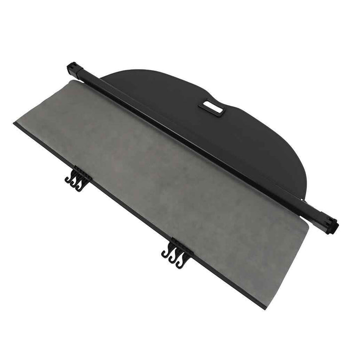 DURAFORCE Rear Trunk Cargo Cover Shade Area For 2015-2018 Nissan Murano Retractable Black