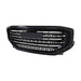 DURAFORCE Front Bumper Grille For 2017-2019 GMC Acadia SLE SL Gloss Black Grill Plastic
