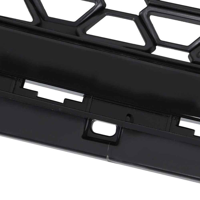 DURAFORCE Front Bumper Grille For 2017-2019 GMC Acadia SLE SL Gloss Black Grill Plastic