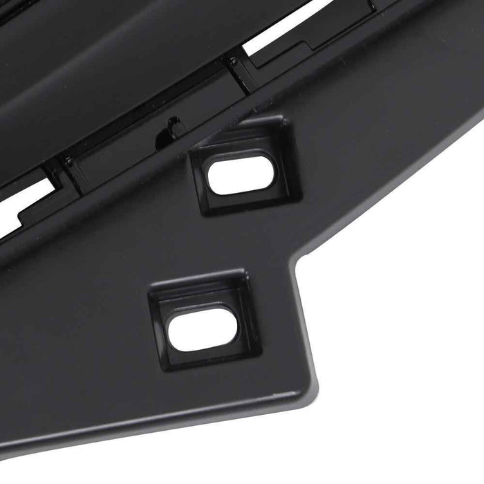 DURAFORCE Front Bumper Grille For 2017-2019 GMC Acadia SLE SL Gloss Black Grill Plastic