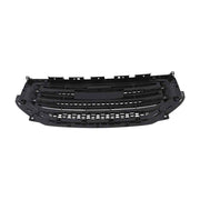 DURAFORCE Front Bumper Grille For 2017-2019 GMC Acadia SLE SL Gloss Black Grill Plastic