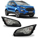 DURAFORCE For 2018-2022 Ford EcoSport Pair of Front Fog Lights Lamps w/Cover Bezel kits