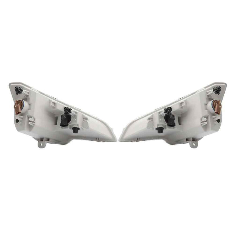 DURAFORCE For 2018-2022 Ford EcoSport Pair of Front Fog Lights Lamps w/Cover Bezel kits
