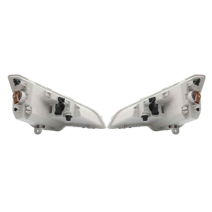 DURAFORCE For 2018-2022 Ford EcoSport Pair of Front Fog Lights Lamps w/Cover Bezel kits