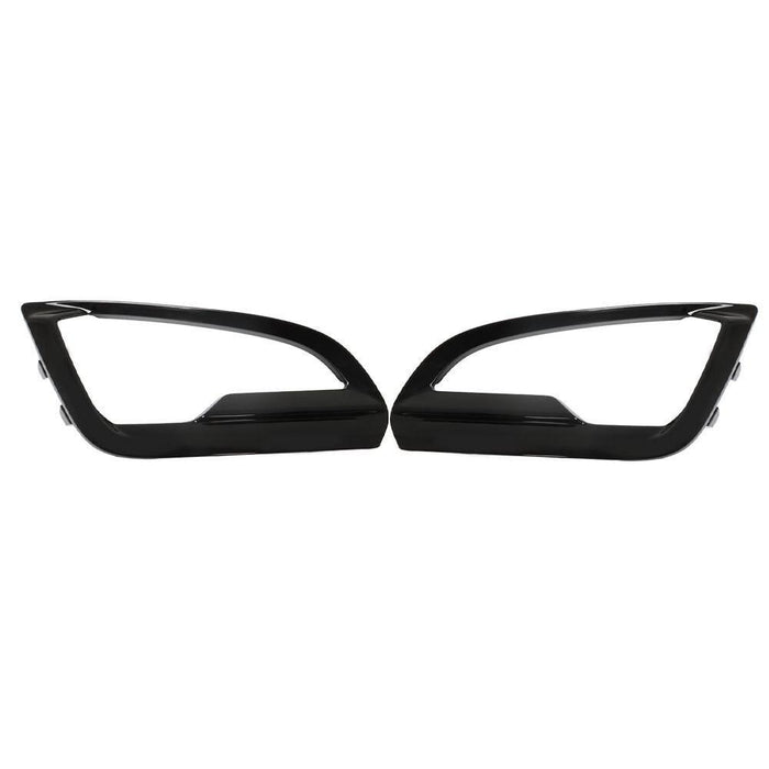 DURAFORCE For 2018-2022 Ford EcoSport Pair of Front Fog Lights Lamps w/Cover Bezel kits