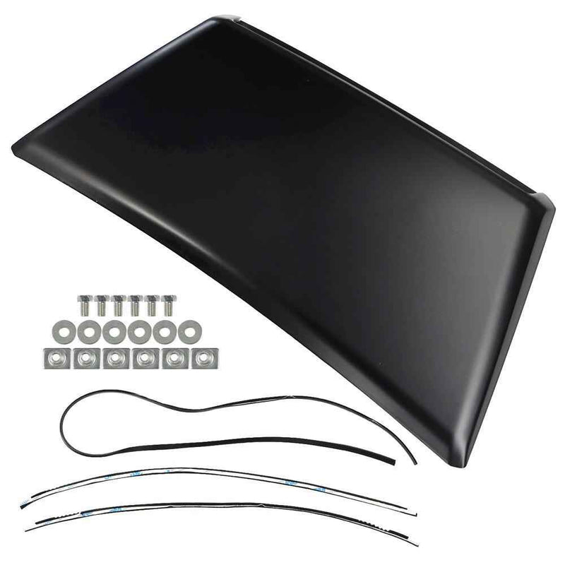 DURAFORCE Front Upper Black Hood Scoop Bulge Kit For Toyota Tundra 2014-2021 7618134900
