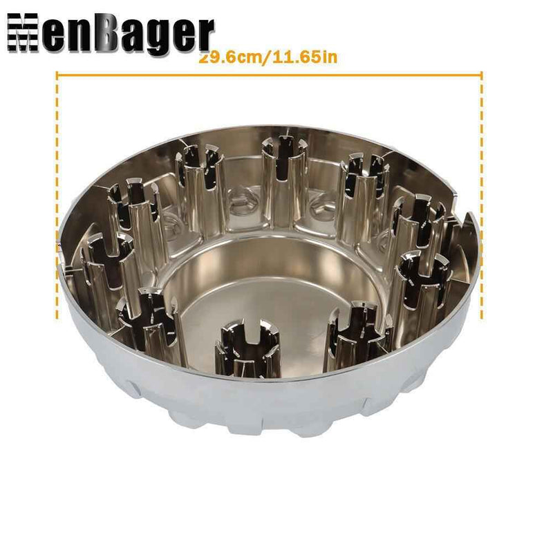 DURAFORCE For Dodge Ram 4500 5500 2019 2020 2021 Rear Wheel Center Cap Hub Cap Chrome