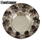 DURAFORCE For Dodge Ram 4500 5500 2019 2020 2021 Rear Wheel Center Cap Hub Cap Chrome