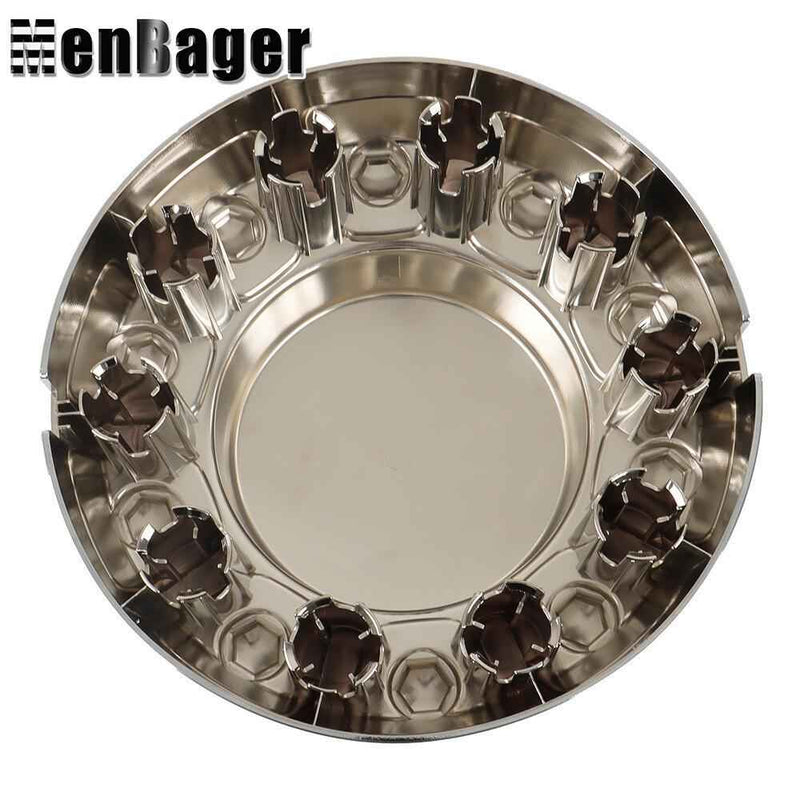 DURAFORCE For Dodge Ram 4500 5500 2019 2020 2021 Rear Wheel Center Cap Hub Cap Chrome