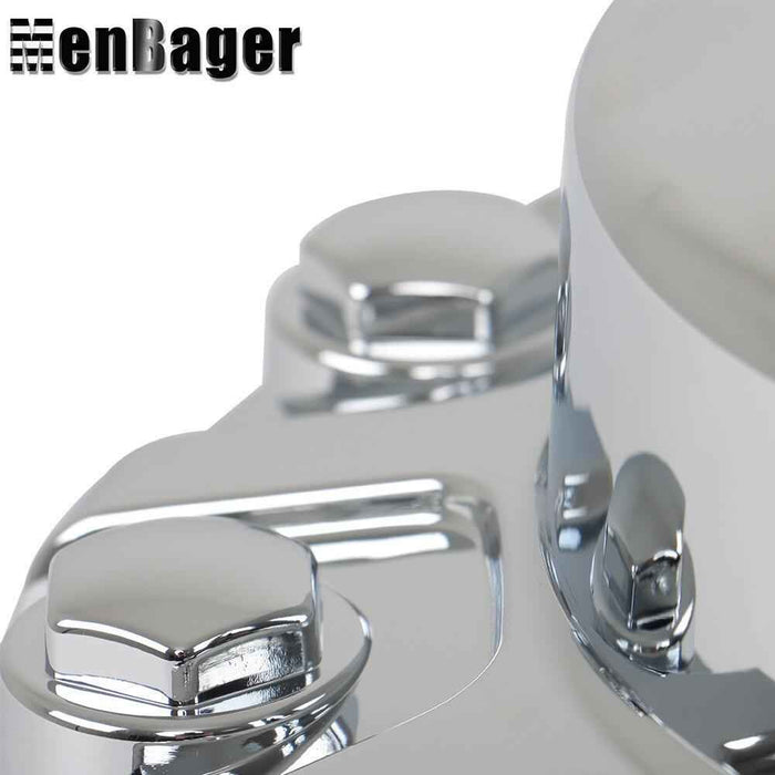 DURAFORCE For Dodge Ram 4500 5500 2019 2020 2021 Rear Wheel Center Cap Hub Cap Chrome