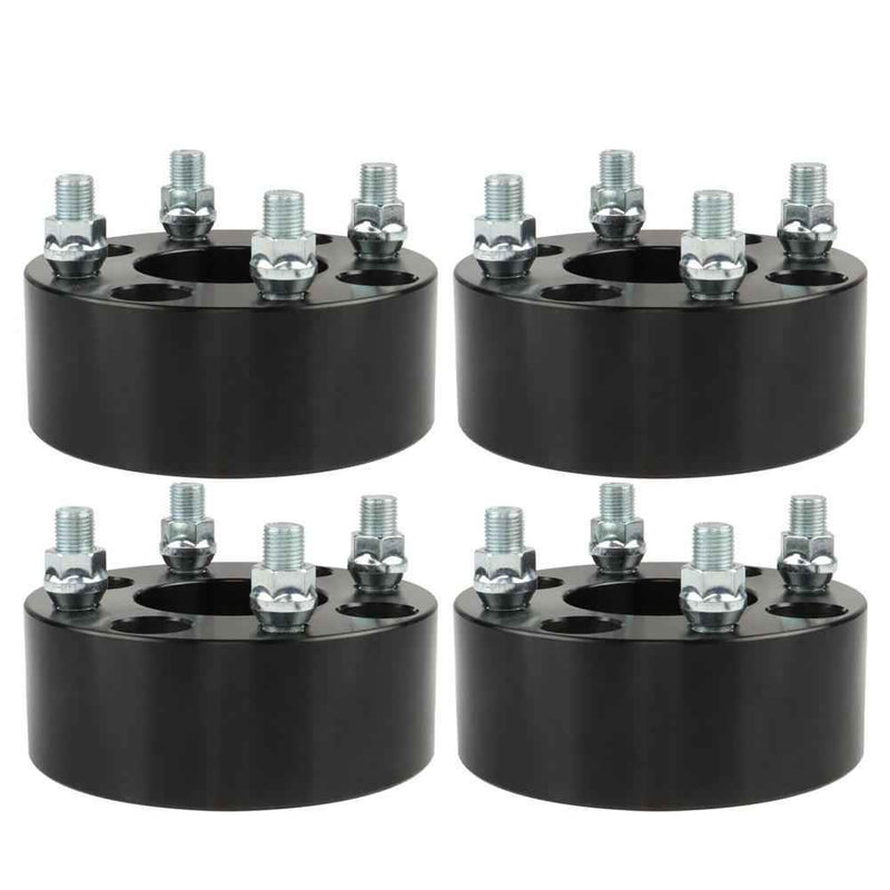 DURAFORCE 4pcs 2" 4x4 Wheel Spacers Adapters 1/2"x20 Studs For EZ GO Club Car Golf Cart