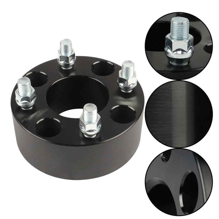 DURAFORCE 4pcs 2" 4x4 Wheel Spacers Adapters 1/2"x20 Studs For EZ GO Club Car Golf Cart