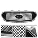 DURAFORCE Front Upper Grille Grill For 2013-2018 Ford Taurus SHO Matte Black Mesh Style