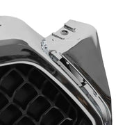 DURAFORCE Front Upper Grille Grill For 2013-2018 Ford Taurus SHO Matte Black Mesh Style