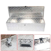 DURAFORCE 39 x 13 x 10 Inch Aluminum Tool Box For Camper Pickup Truck Trailer Trunk
