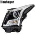 DURAFORCE Left Side For Cadillac ATS 2013-16 17 18 Headlight Headlamp Assembly Halogen