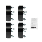 DURAFORCE 4pcs 4×110 to 4×110 ATV Wheel Spacers M10×1.25 74mm 1.5" For Yamaha Honda