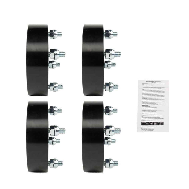 DURAFORCE 4pcs 4×110 to 4×110 ATV Wheel Spacers M10×1.25 74mm 1.5" For Yamaha Honda
