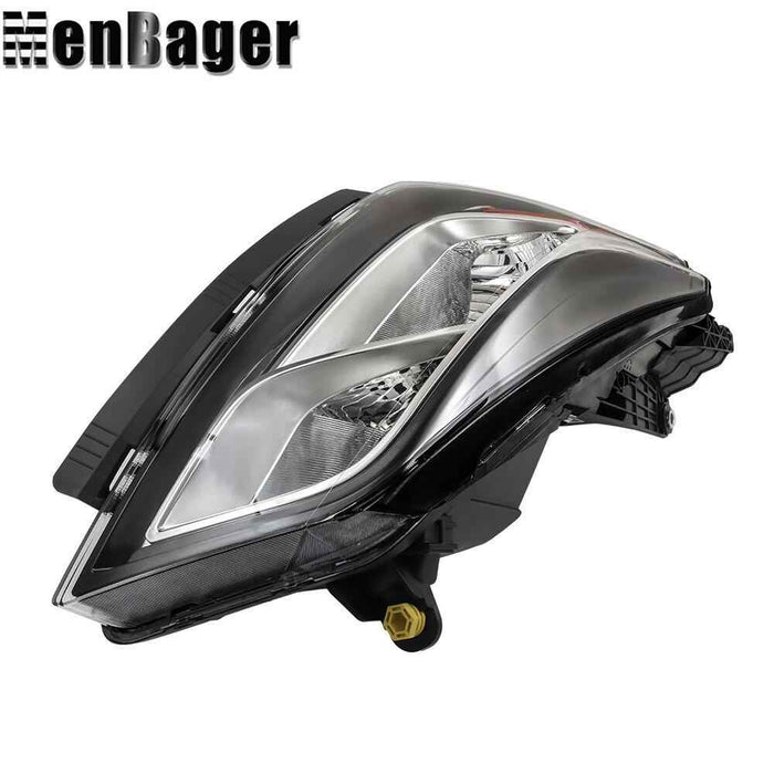 DURAFORCE Headlight W/O Bulb For Chevy Traverse 2013 14 15 16 17 Right Side Chrome Halogen