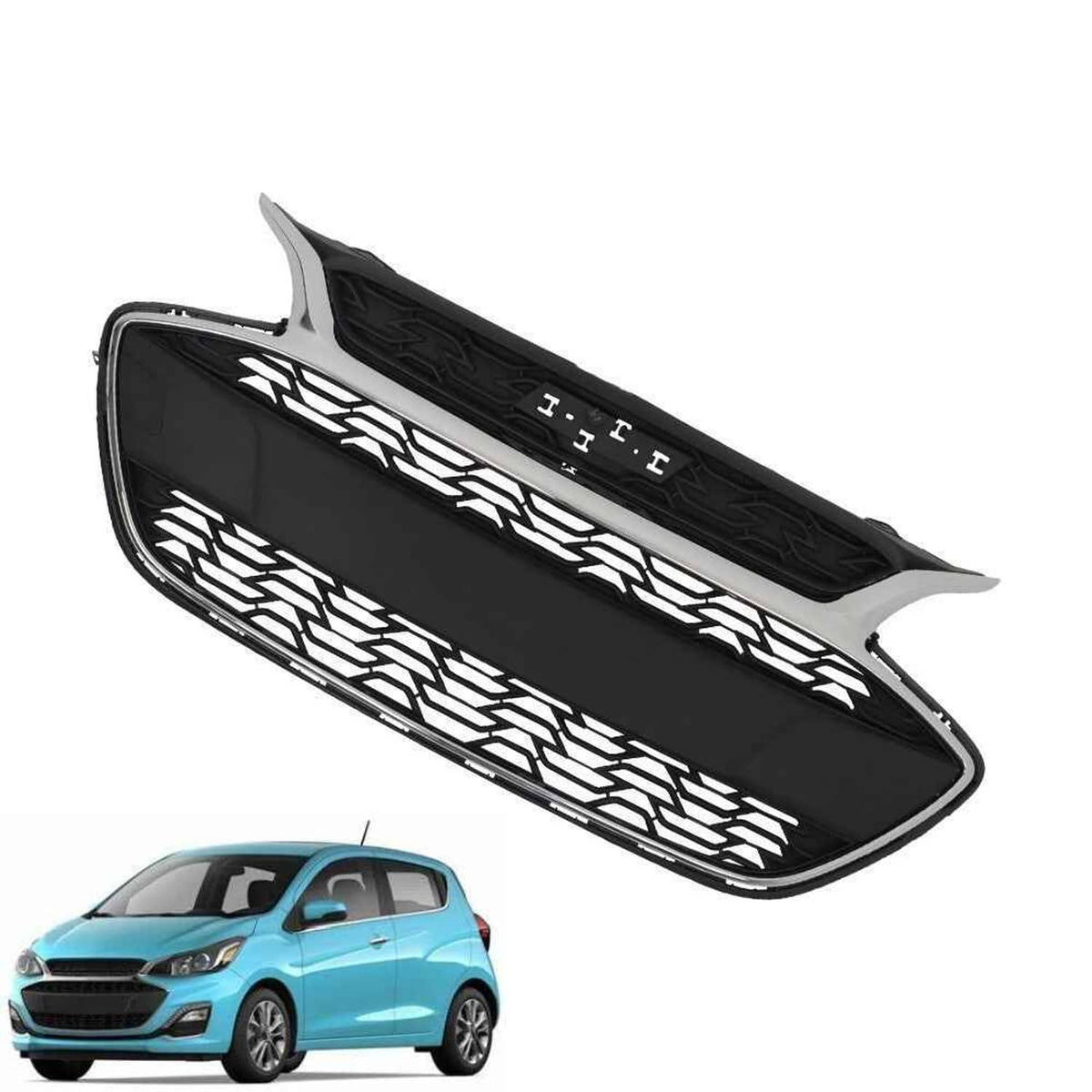 For Chevrolet Spark 2019 2020 2021 2022 Front Bumper Upper Grille Grill ...