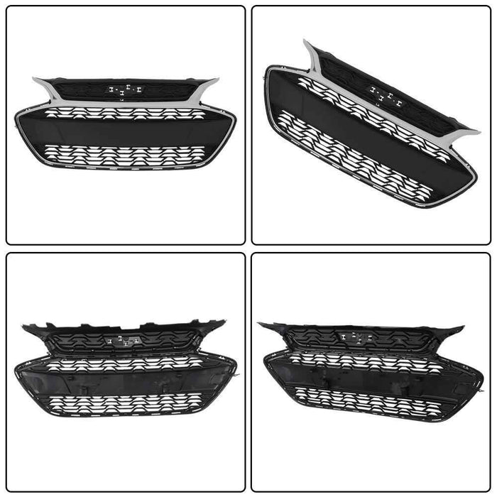 DURAFORCE For Chevrolet Spark 2019 2020 2021 2022 Front Bumper Upper Grille Grill W/Chrome