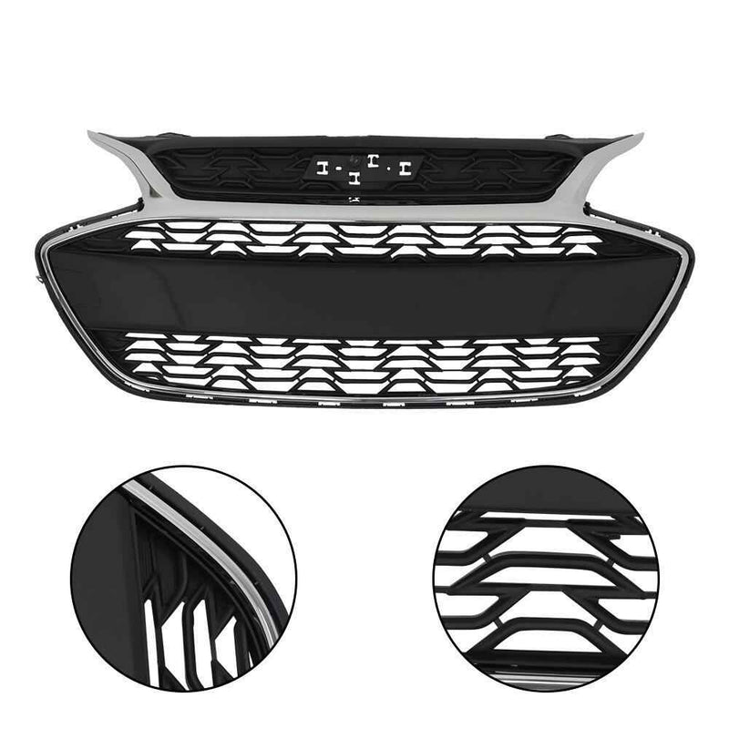 DURAFORCE For Chevrolet Spark 2019 2020 2021 2022 Front Bumper Upper Grille Grill W/Chrome