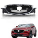 DURAFORCE Front Grille Black Fit For 2017-2021 Mazda CX5 CX-5 W/Chrome Honeycomb Grill