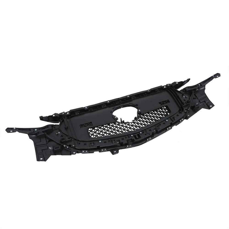 DURAFORCE Front Grille Black Fit For 2017-2021 Mazda CX5 CX-5 W/Chrome Honeycomb Grill