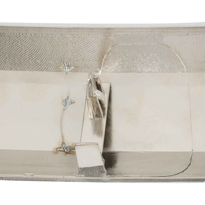 DURAFORCE For 2010 2011 2012 Ford Fusion Front Upper Chrome Grille Grill Molding Trims Set