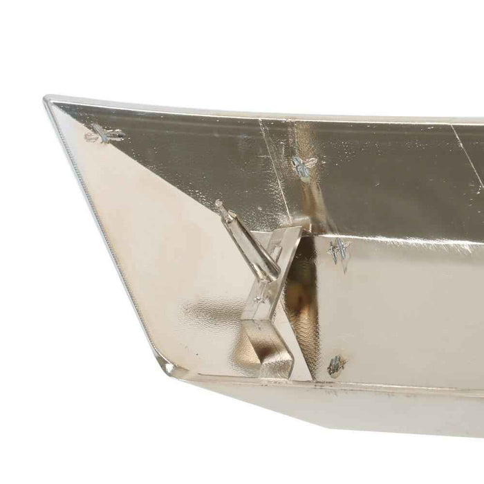 DURAFORCE For 2010 2011 2012 Ford Fusion Front Upper Chrome Grille Grill Molding Trims Set