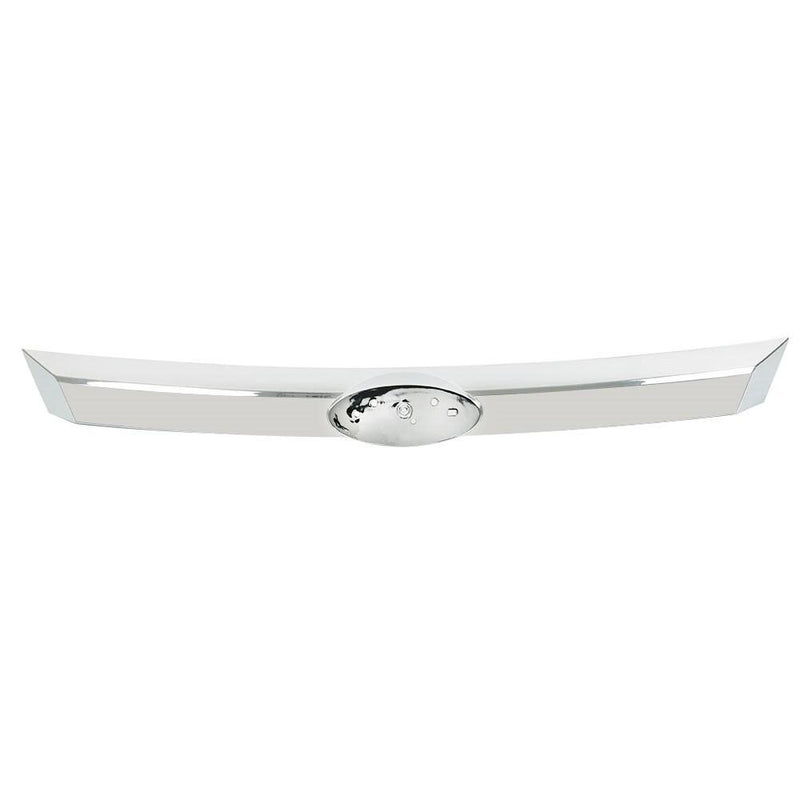 DURAFORCE For 2010 2011 2012 Ford Fusion Front Upper Chrome Grille Grill Molding Trims Set