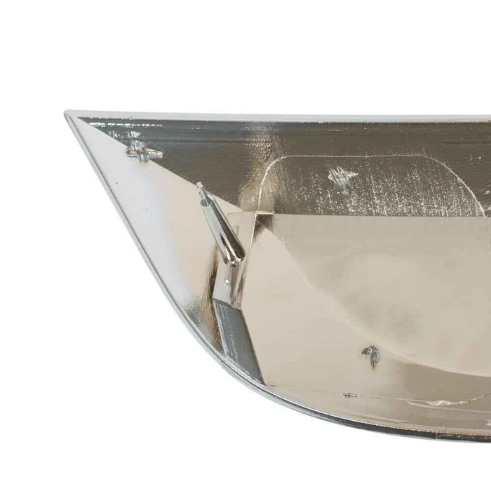 DURAFORCE For 2010 2011 2012 Ford Fusion Front Upper Chrome Grille Grill Molding Trims Set