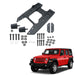 DURAFORCE Fit For 2018-2019 Jeep Wrangler JL Spare Tire Hinge Reinforcement 82215356AB