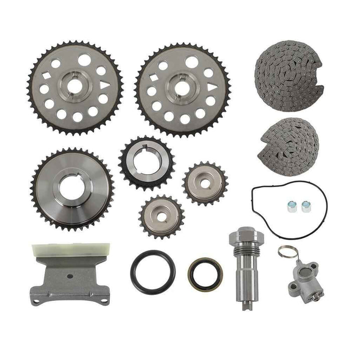DURAFORCE Timing Chain Kit Cover Gasket Water Pump For GM 2.0L 2.2L 2.4L DOHC L4 Ecotec