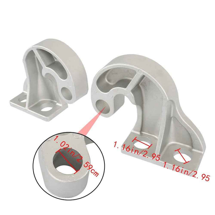 DURAFORCE 2 Pack For Peterbilt 379 378 377 "J" Pivot Bracket Lower Hook Kit Pivot Assembly