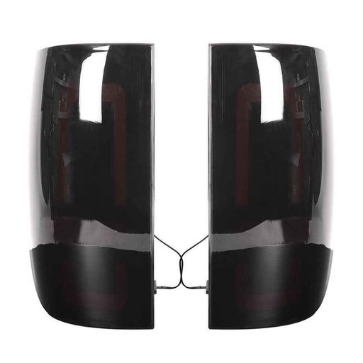 DURAFORCE Pair Black Tail Light For 10-18 Ram 2500 3500/09-18 Dodge Ram 1500 LED Lamp