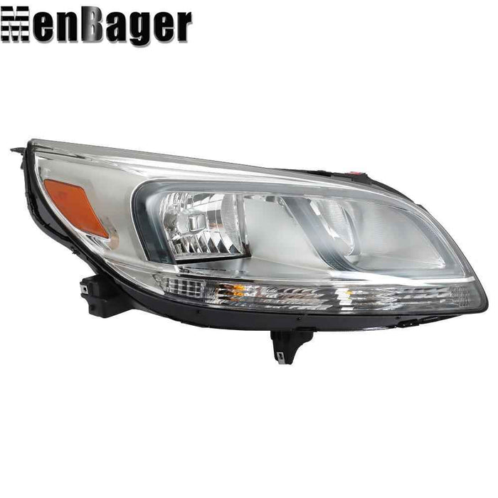 DURAFORCE Right Side Headlight Halogen For 2016 Limited LS 2013 2014 2015 Chevy Malibu LS