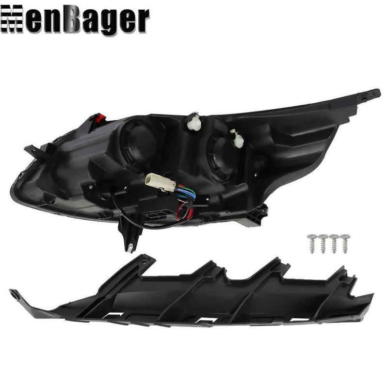 DURAFORCE Right Side Headlight Halogen For 2016 Limited LS 2013 2014 2015 Chevy Malibu LS